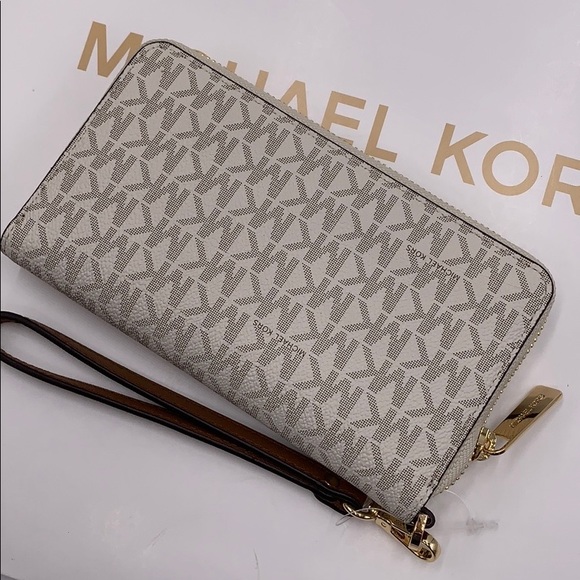 Michael Kors Jet Set Travel Phone Wallet Wristlet - Picture 7 of 16